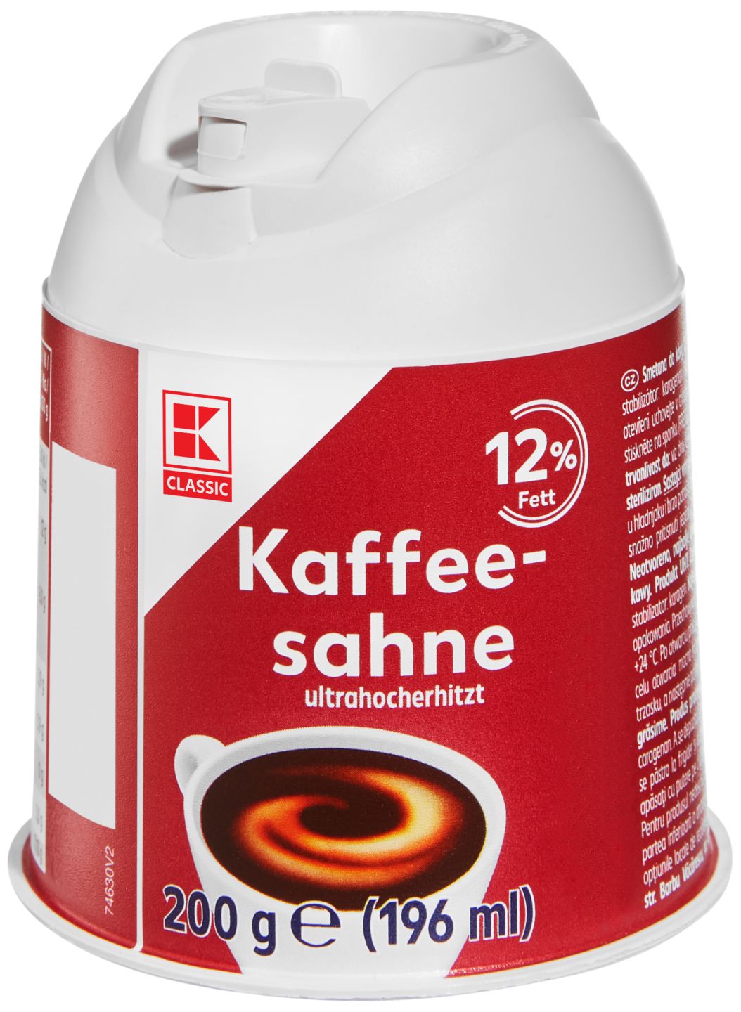 K- Classic Vrhnje za kavu 12%m.m. 200g
MPC 2.5.2025=0,99€