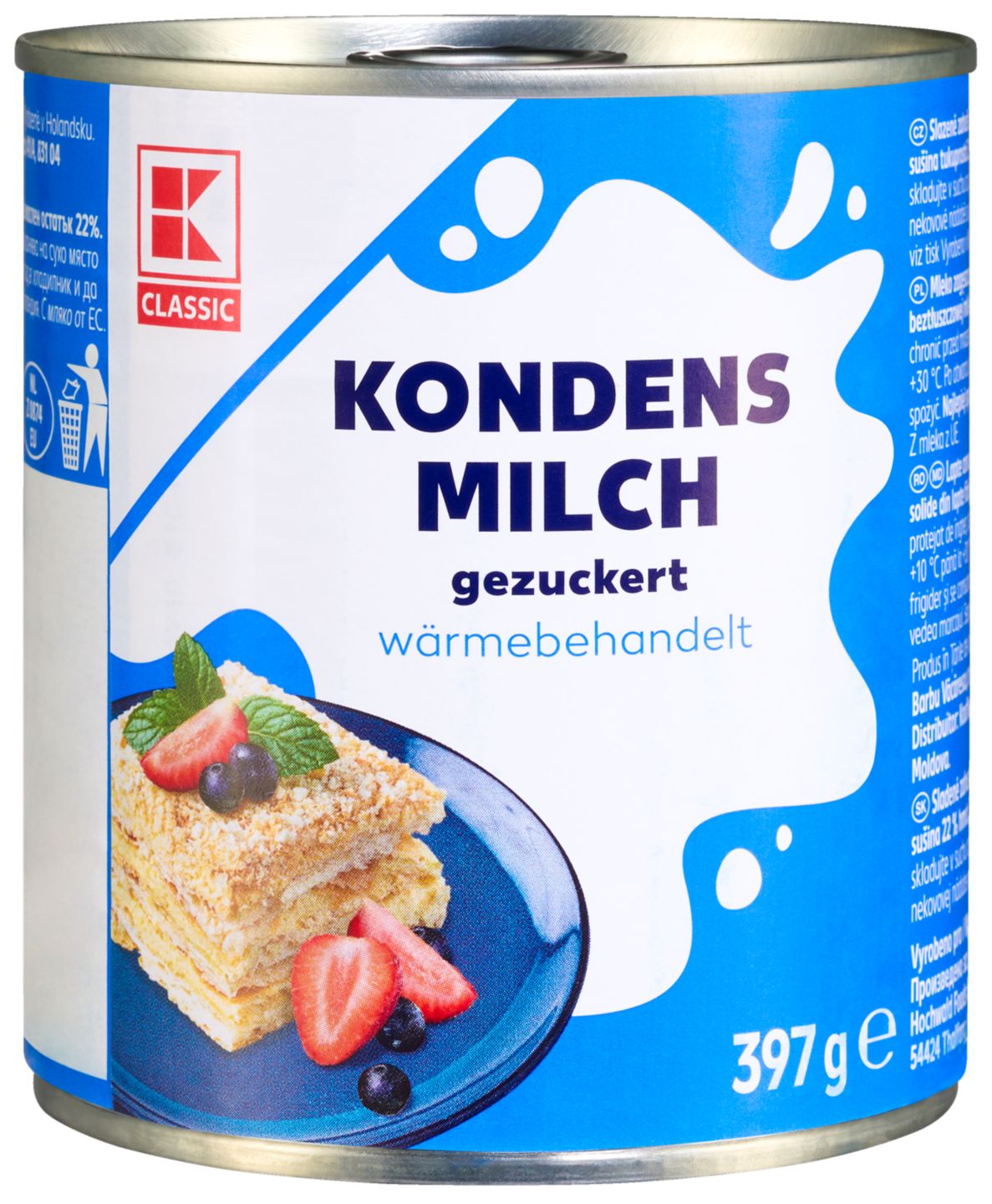 K-Classic Kondenzované mléko