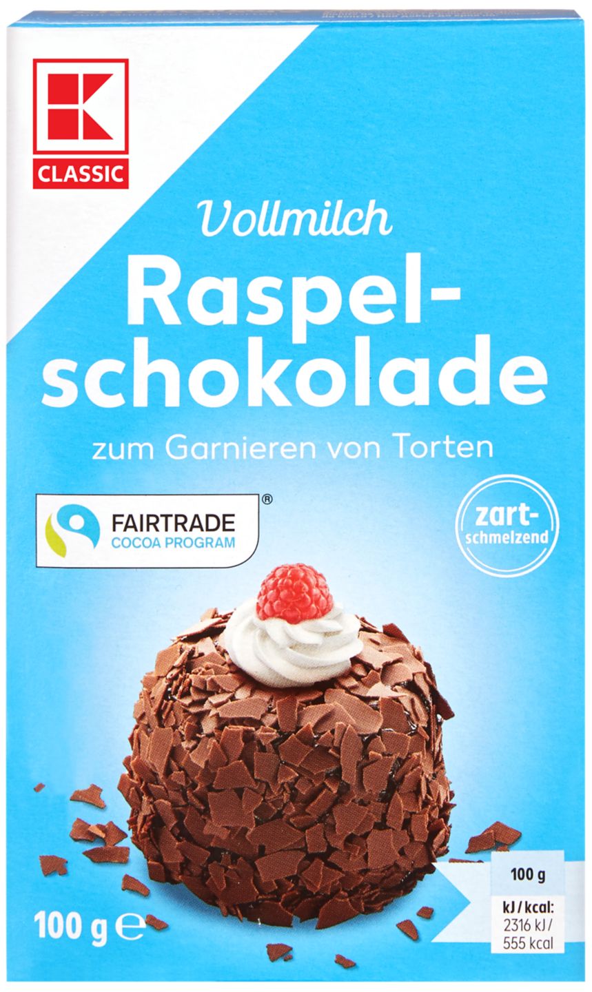 K-Classic Strouhaná čokoláda