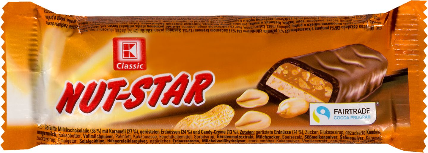 K-Classic Nut-Star
Čokoládová tyčinka