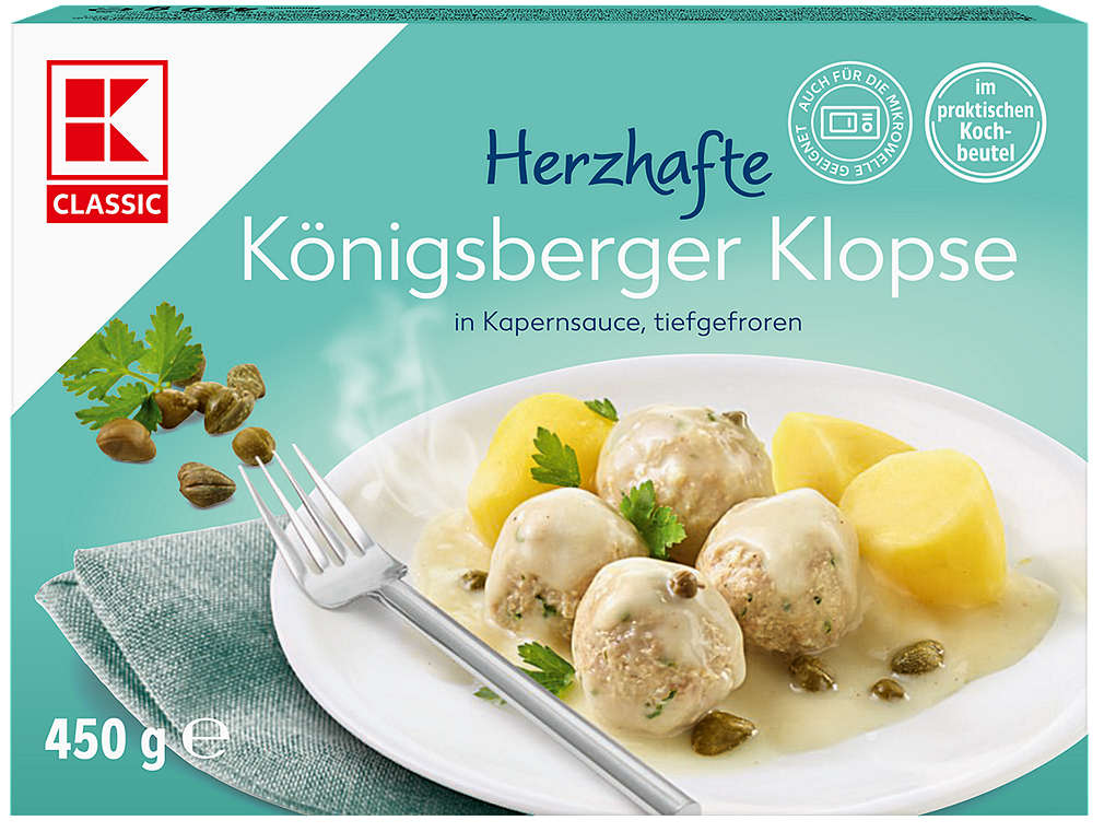 Fotografija ponude K-Classic Njemačke mesne okruglice