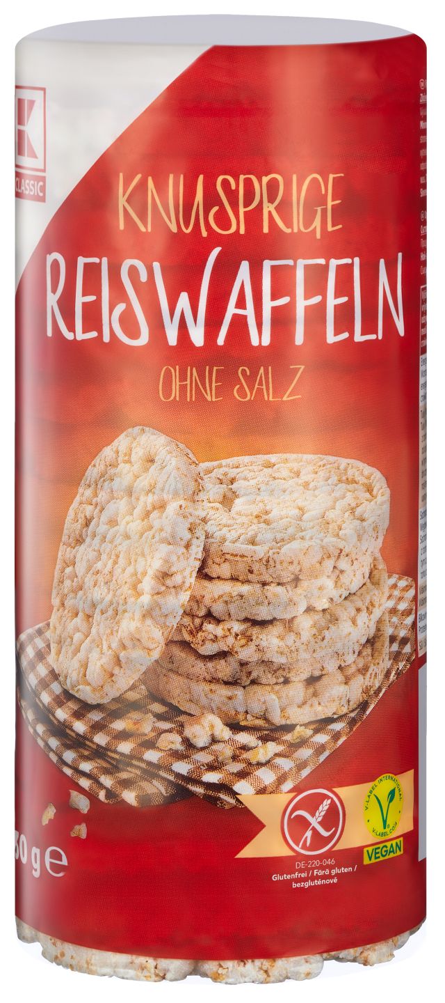 K-Classic Rižini krekeri bez soli
MPC 2.5.2025=1,19€