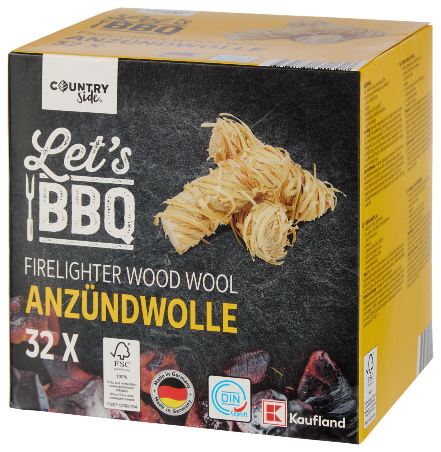 COUNTRYSIDE Podpalovací vlna 32ks