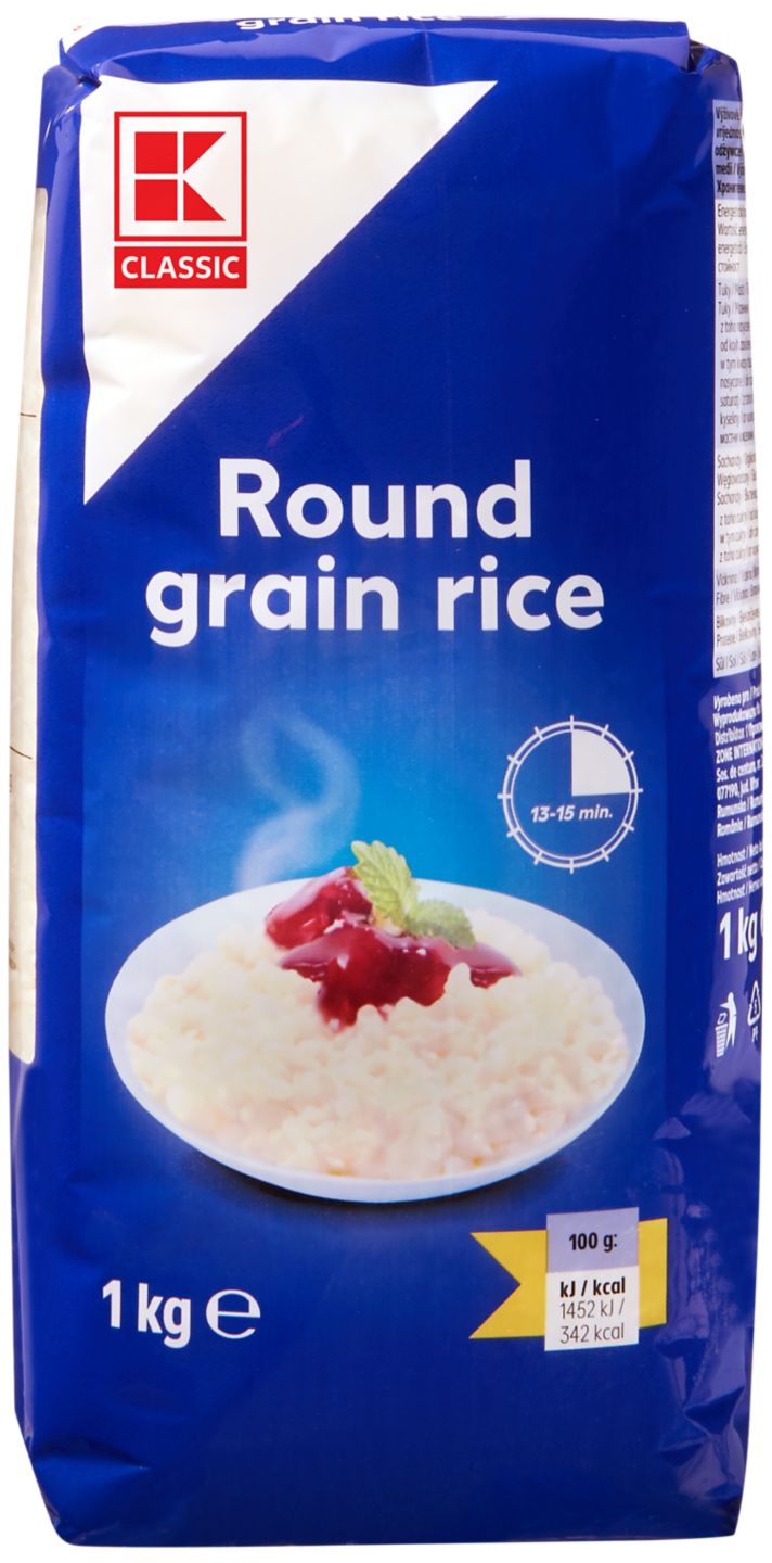 K-Classic Rýže kulatozrnná