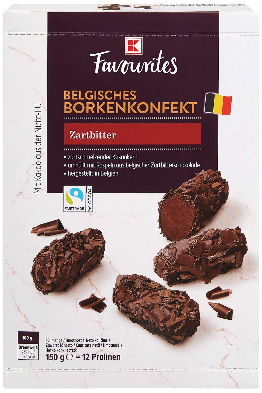 Afișarea ofertelor K-Favourites Trufe ciocolată neagră 150 g