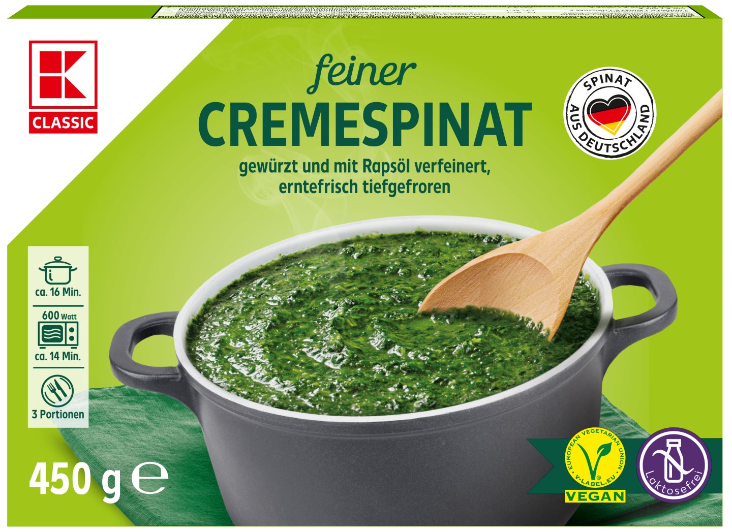 K-Classic Špenát krémový