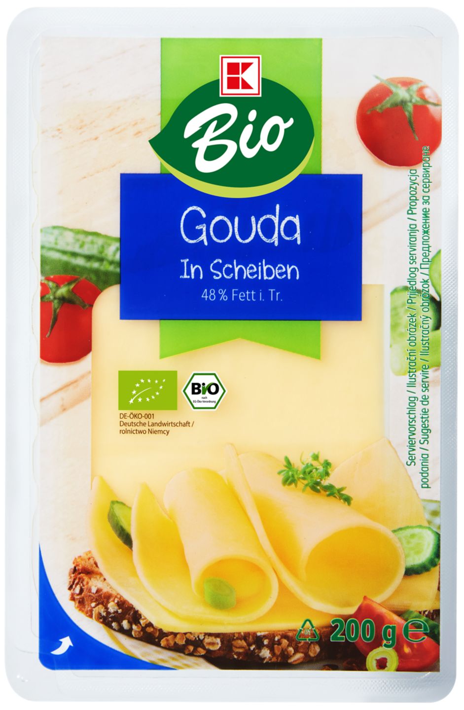 K-Bio Gouda
plátky