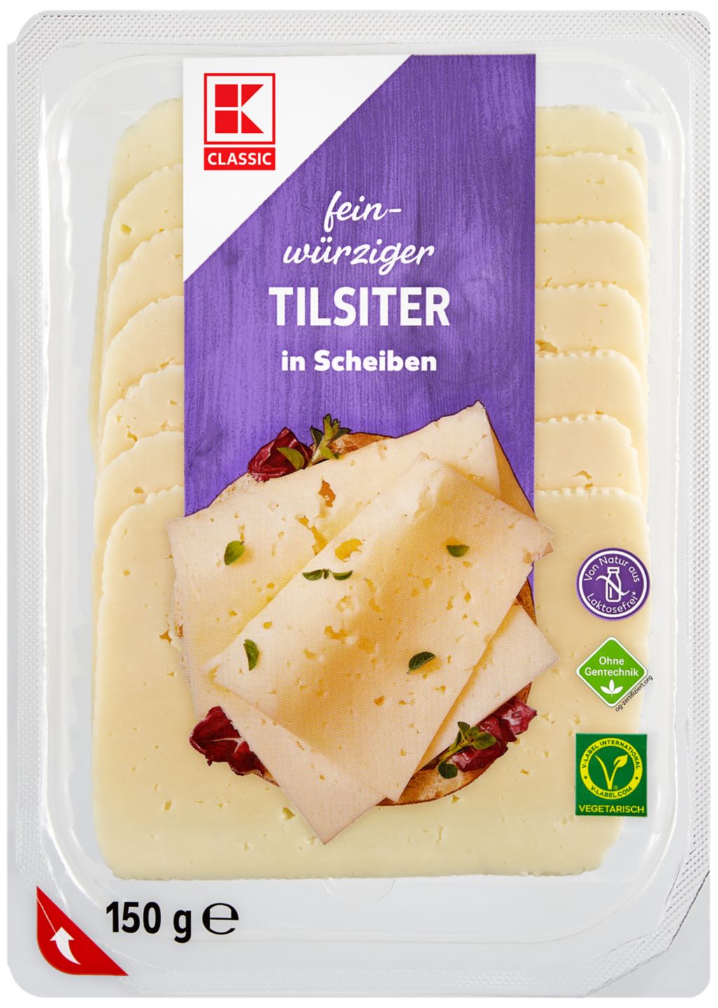 K-Classic Tilsiter
sýr plátkový