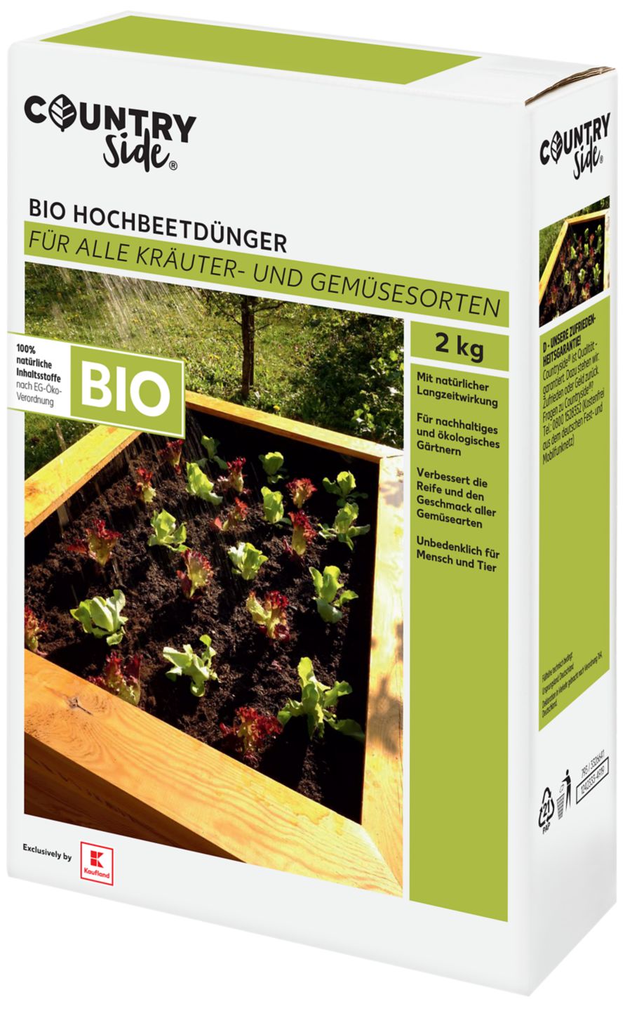 COUNTRYSIDE® Bio-Hochbeetdünger 