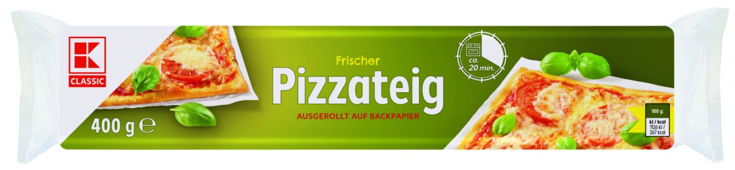K-CLASSIC Těsto na pizzu
s olivovým olejem