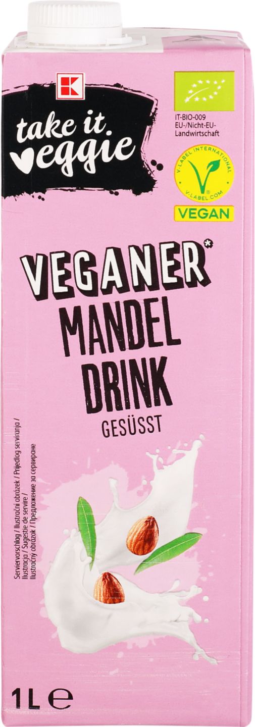 K-Take it Veggie BIO Mandľový nápoj