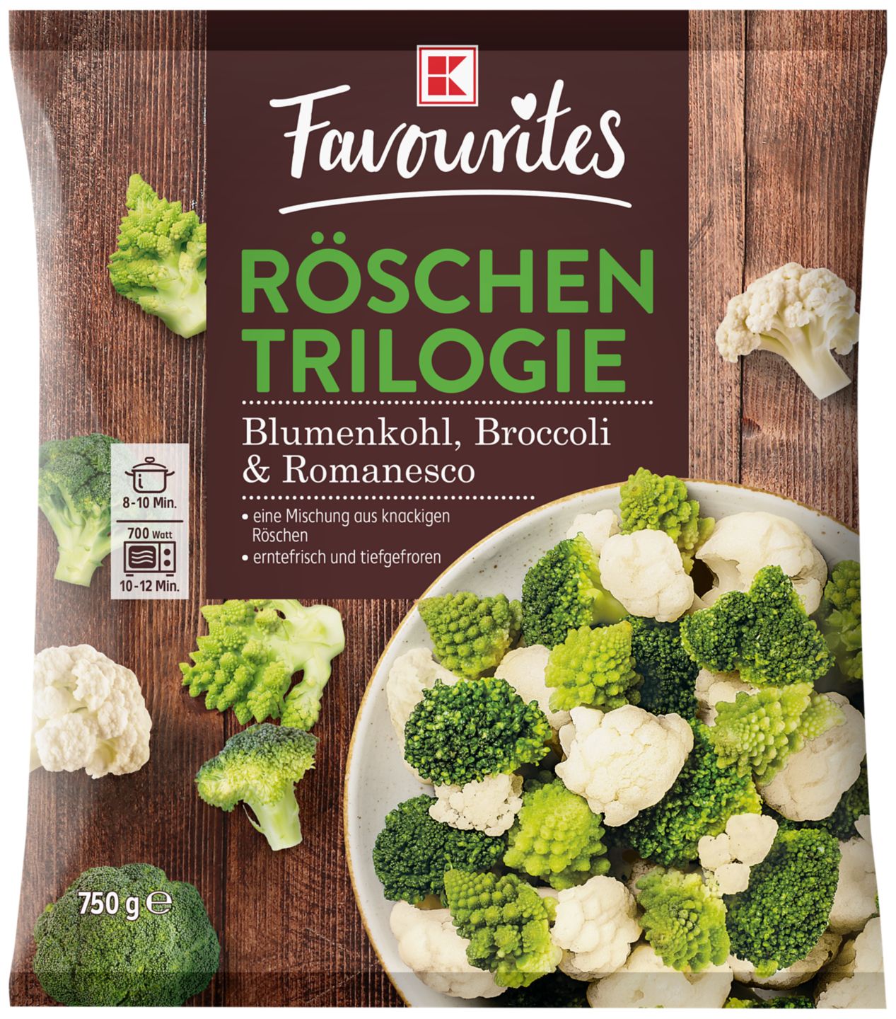 Изображение на K-Favourites Микс Броколи
замразен