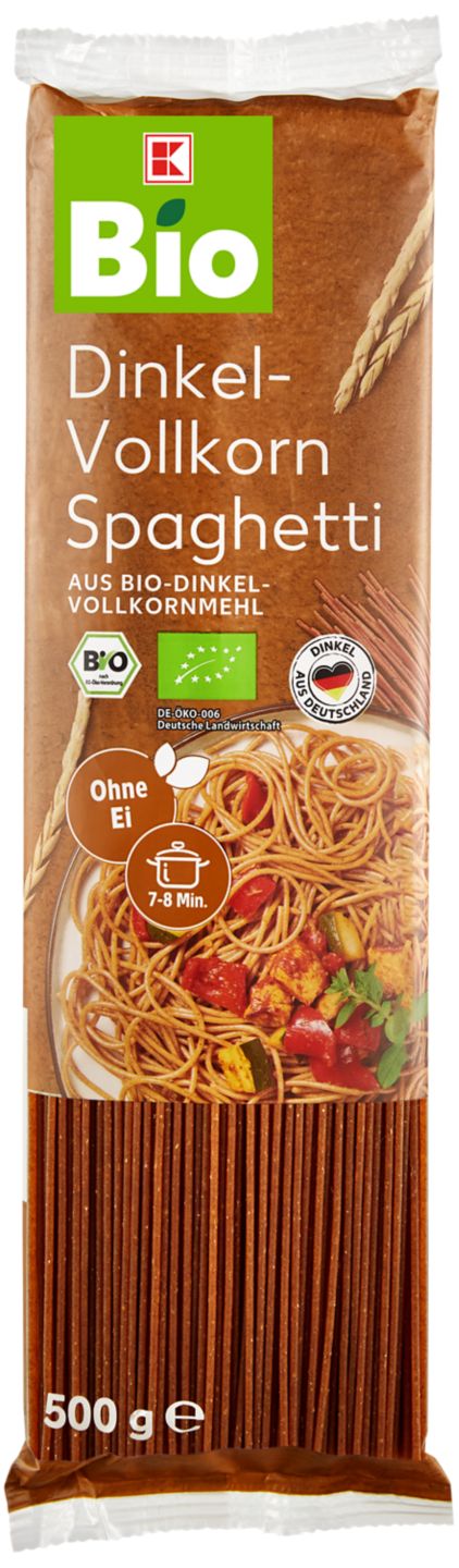 K-Bio Špaldové špagety
celozrnné