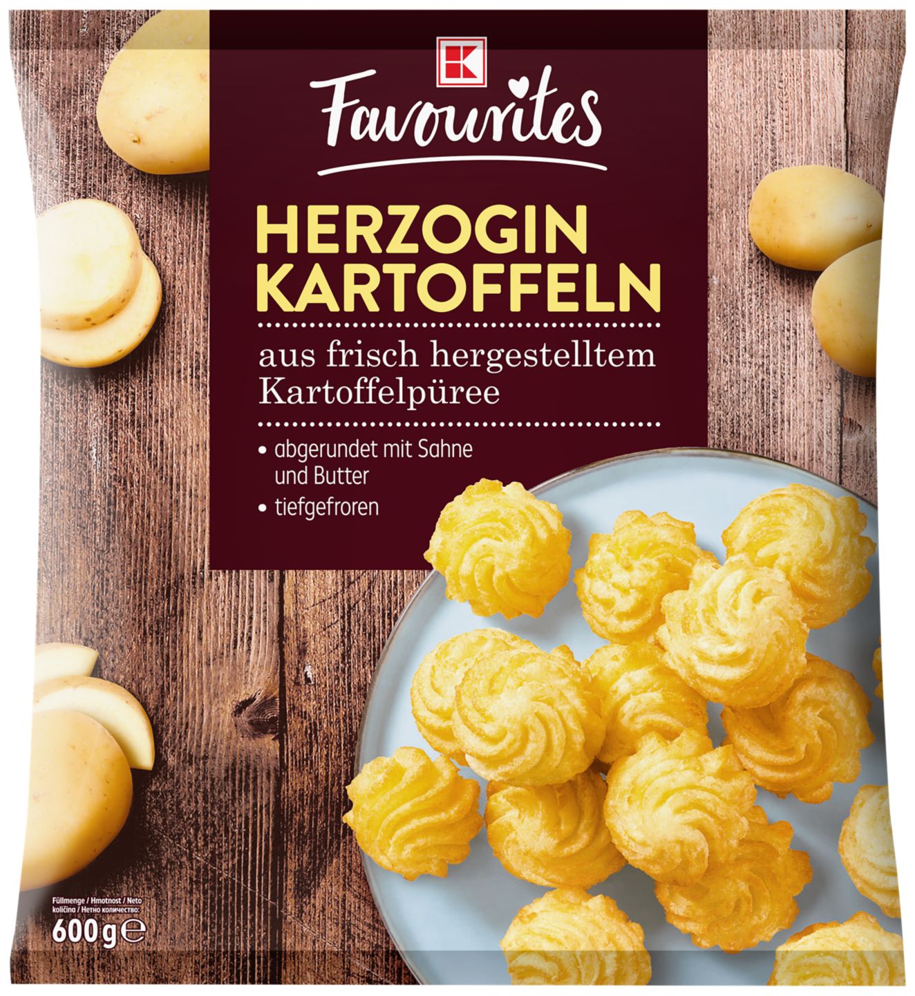 K-FAVOURITES Herzogin-Kartoffeln