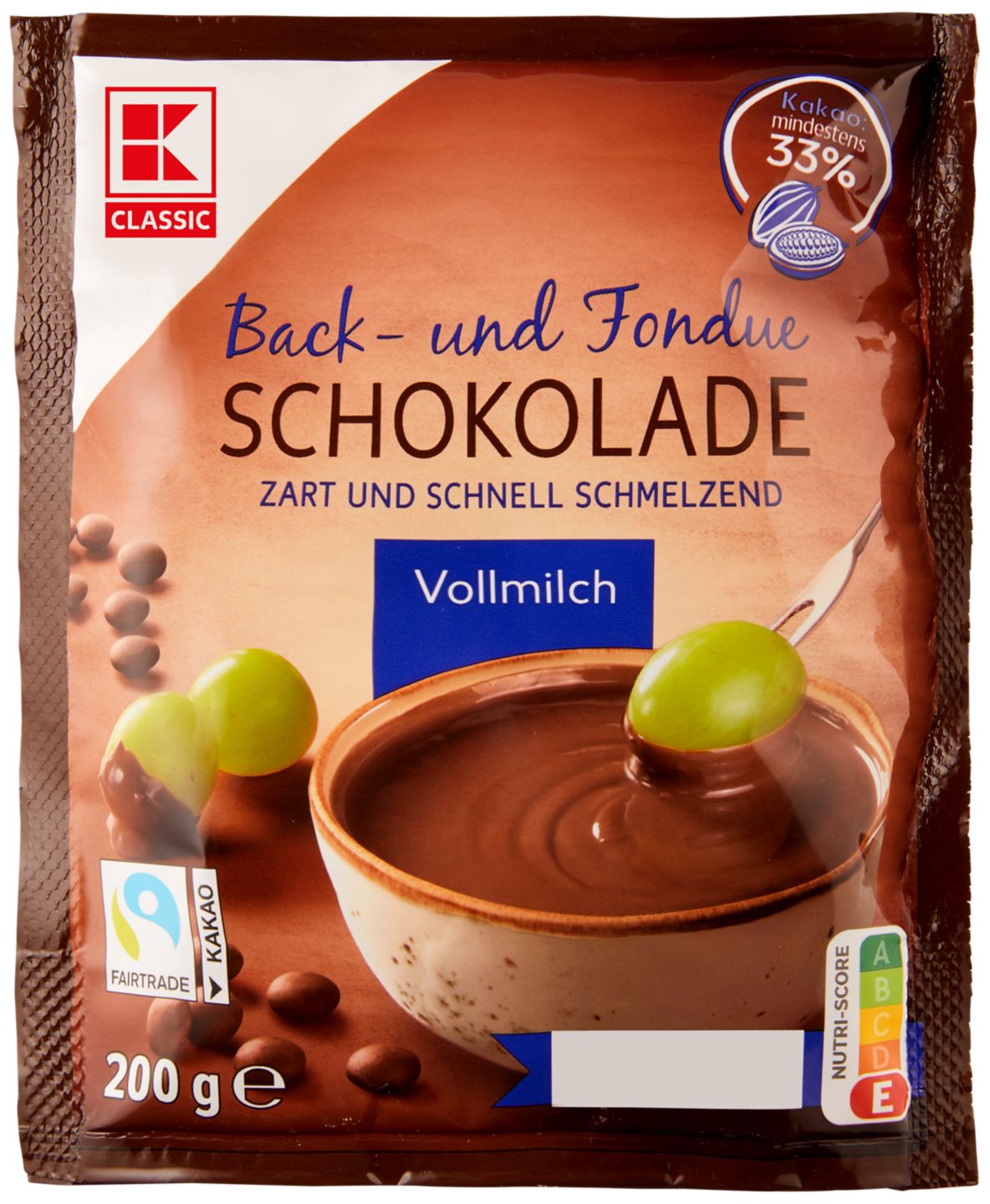 K-CLASSIC Back- und Fondueschokolade