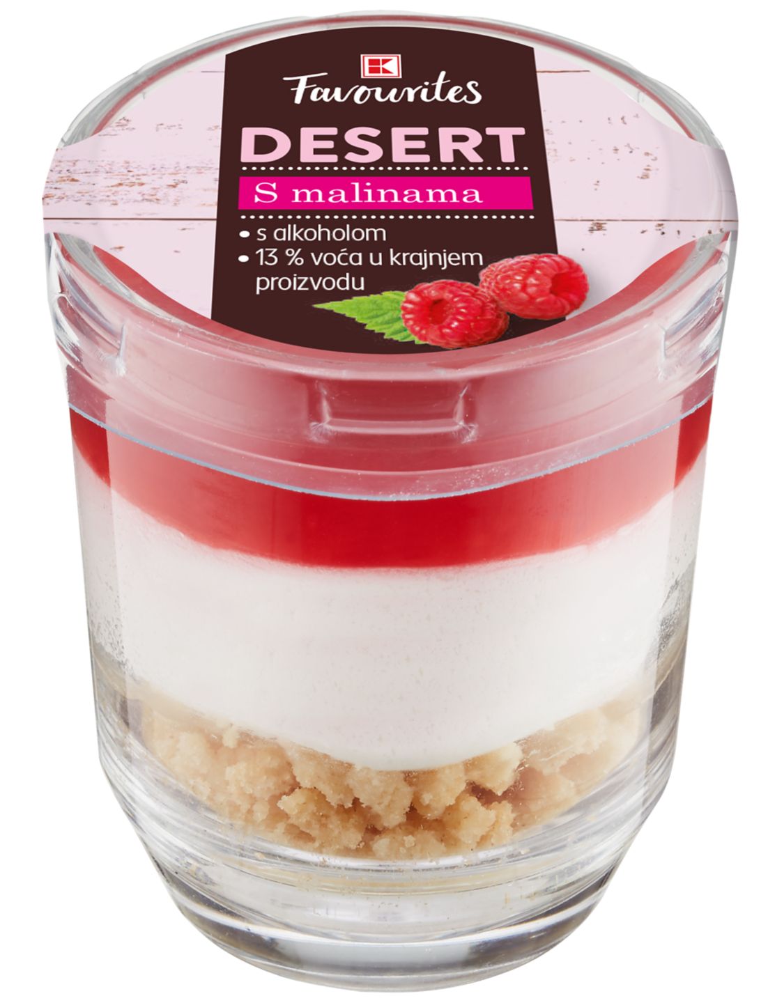 K-Favourites Desert u čaši