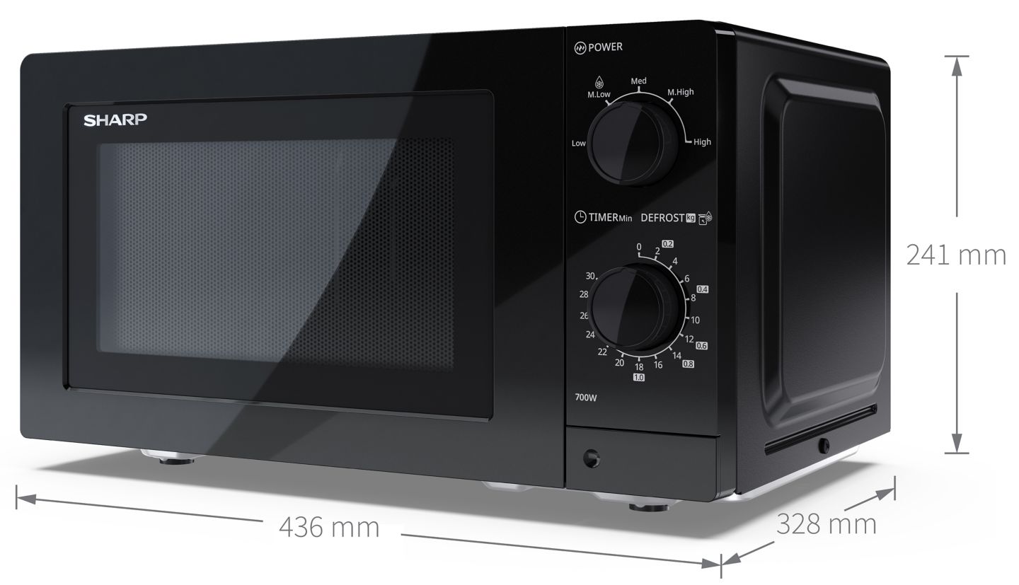 SHARP Mikrowelle »YC-MS181AE B«