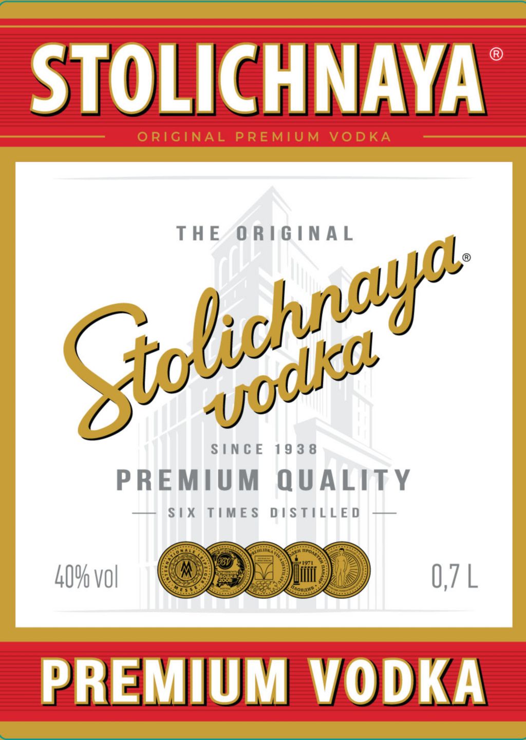Изображение на Stolichnaya Водка
