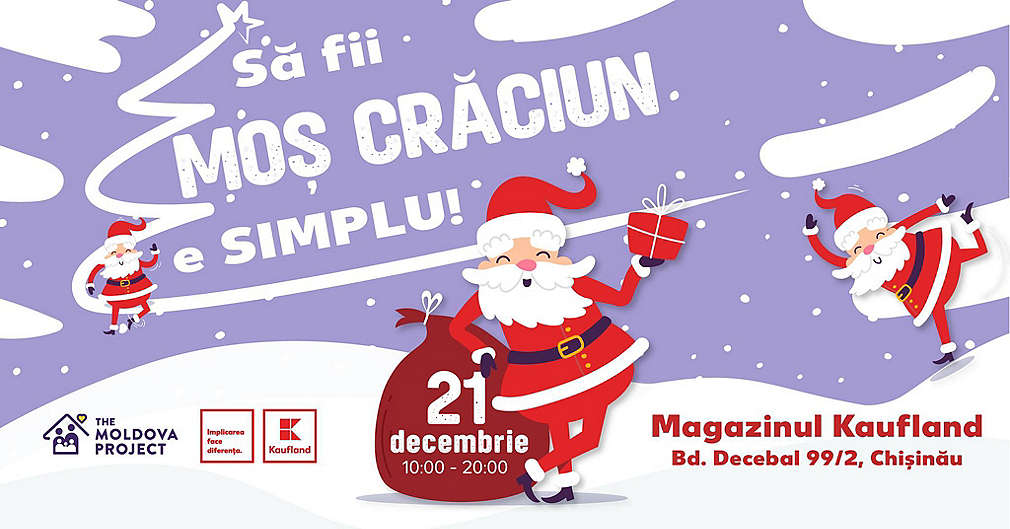 „Să fii Moș Crăciun e Simplu”. Mai multe persoane publice vor deveni casieri pentru o zi la Kaufland