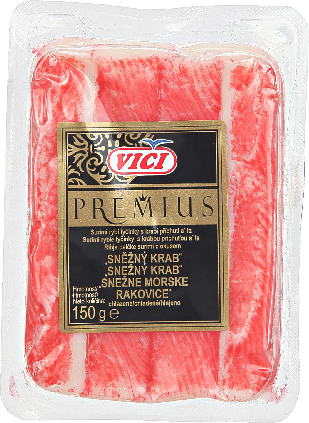 Surimi rybí tyčinky alá sněžný krab