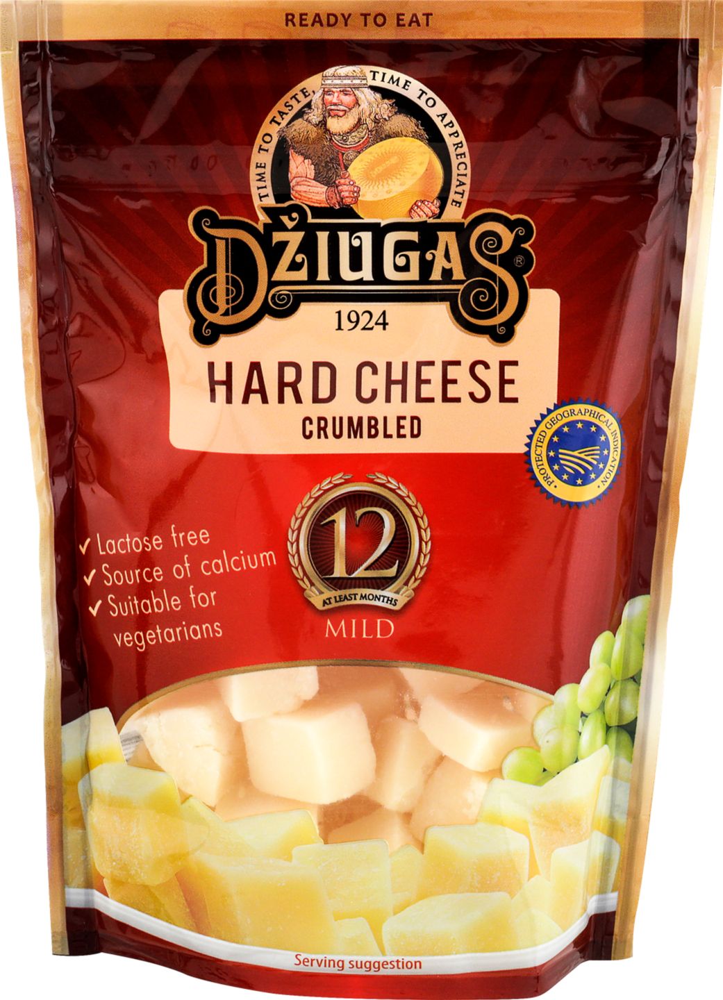 DŽIUGAS tvrdý sýr
lámaný