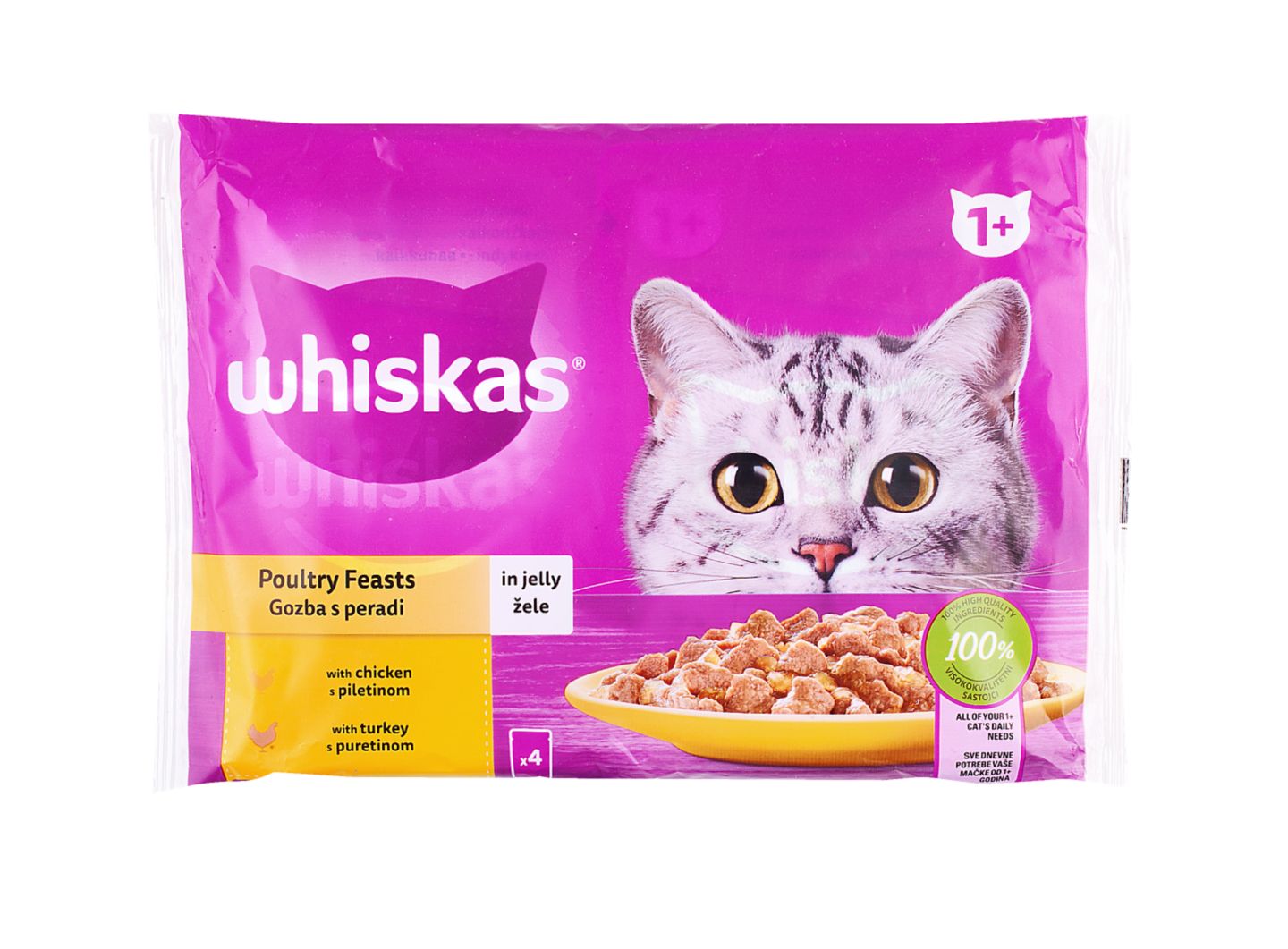 Whiskas Hrana za mačke
MPC 2.5.2025=2,39€