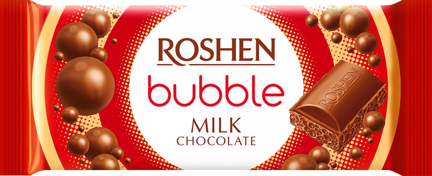 Roshen Bublinková čokoláda