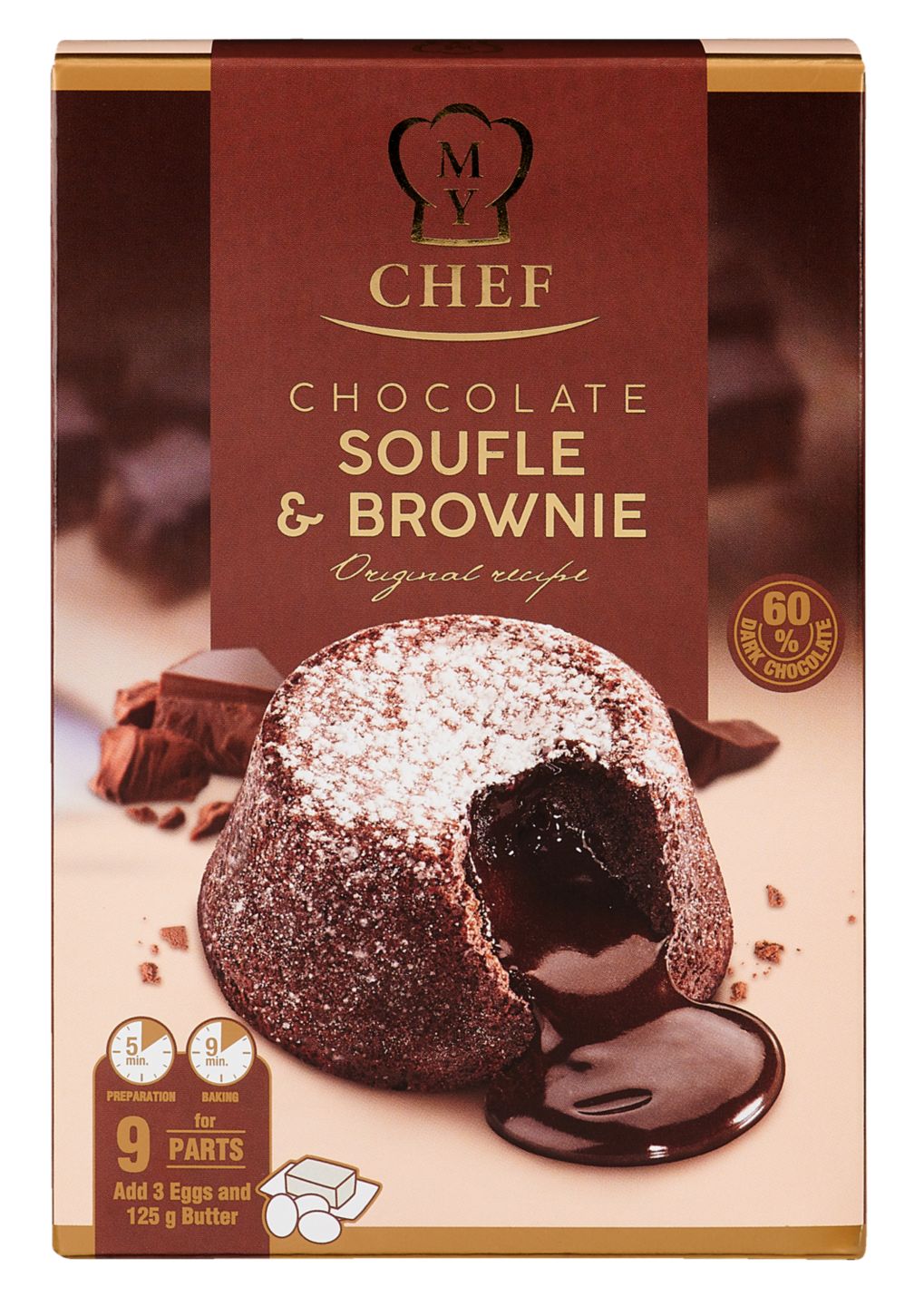 Изображение на My Chef Шоколадово суфле
и брауни