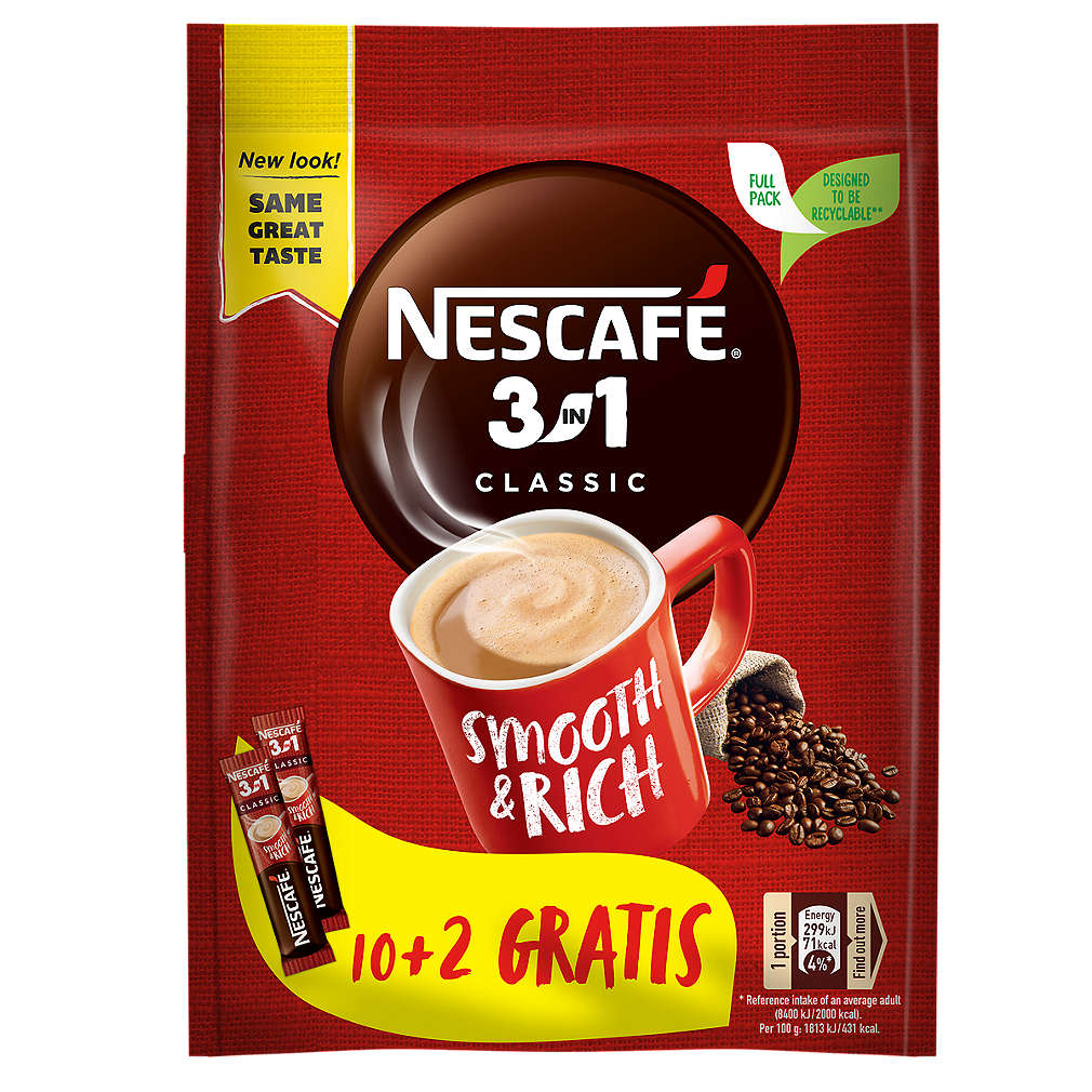 Изображение за продукта Nescafe Разтворимо кафе 3в1