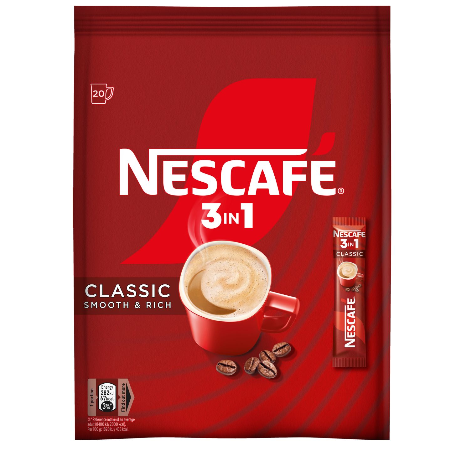 Изображение на Nescafe Разтворимо кафе 3в1