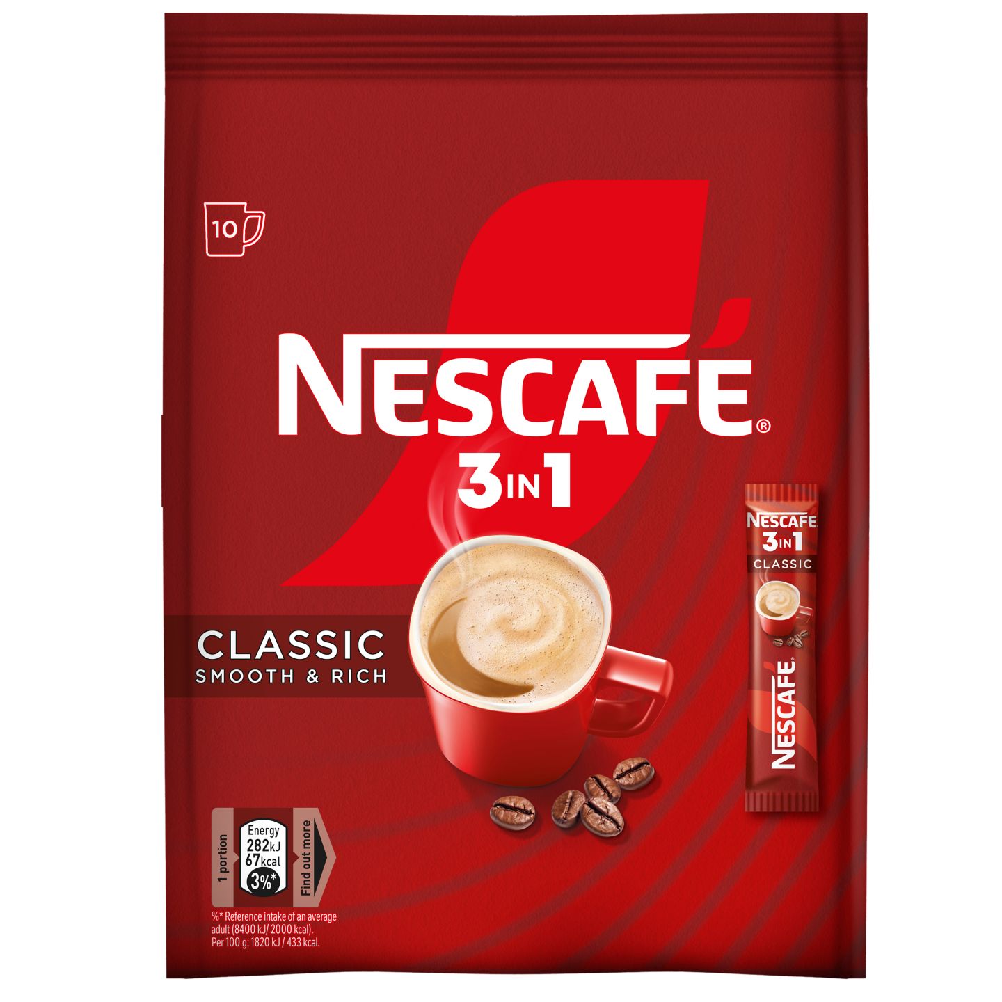 Изображение на Nescafe Разтворимо кафе 2в1 или 3в1