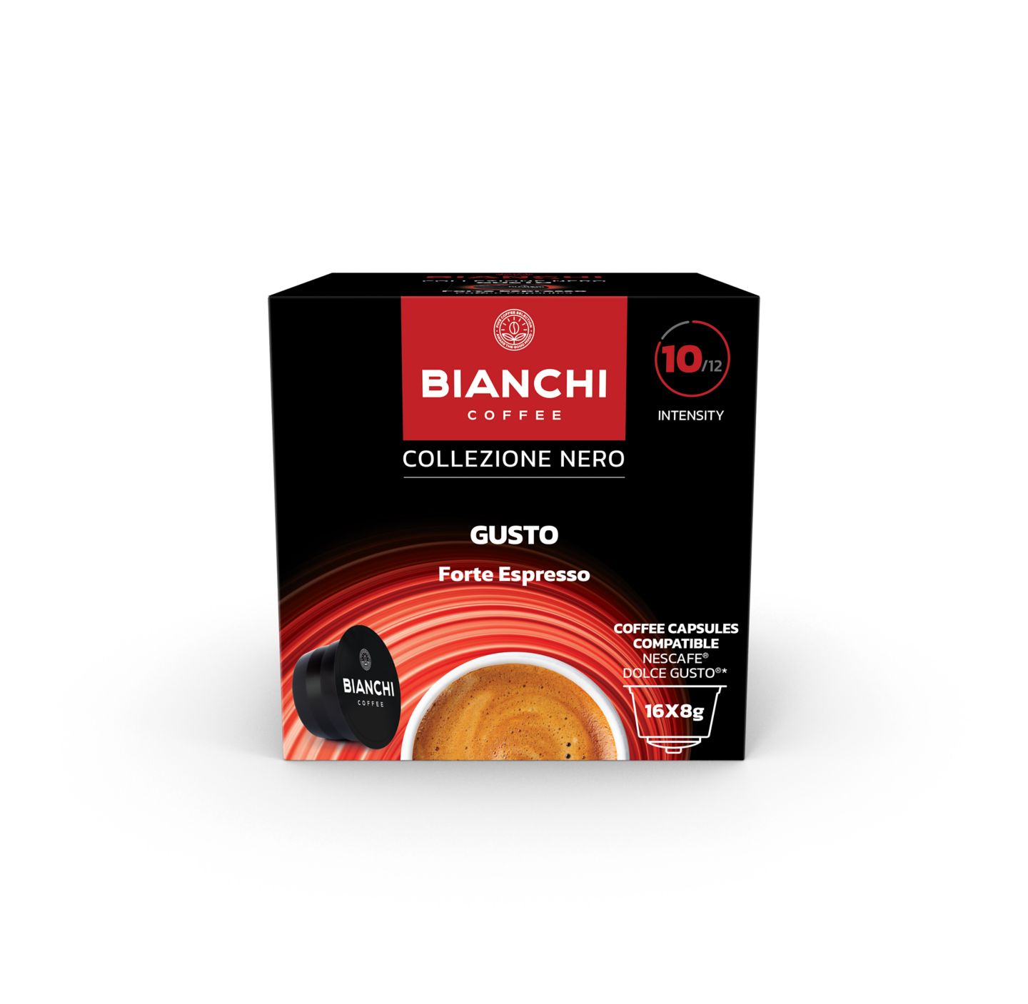 Изображение на Bianchi Nero Кафе капсули
100% Арабика