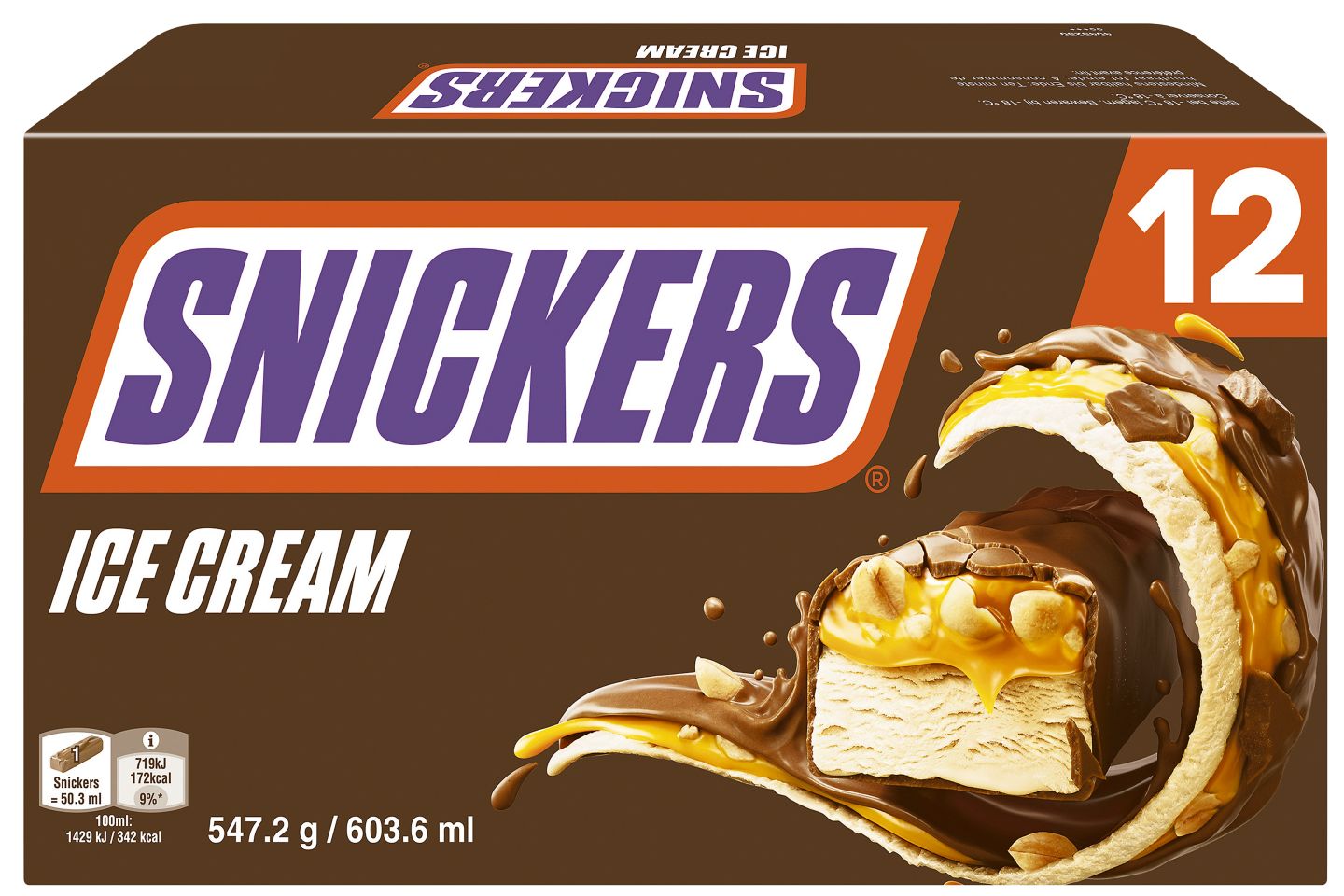 MARS oder SNICKERS Ice Cream XL