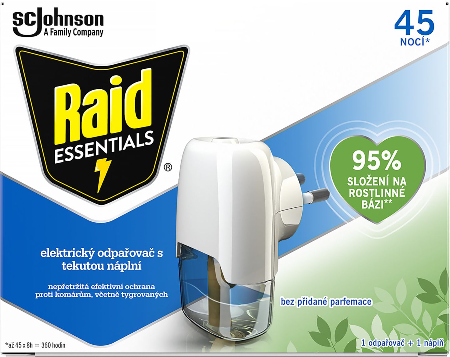 Raid² Elektrický odpařovač
+ náhradní náplň