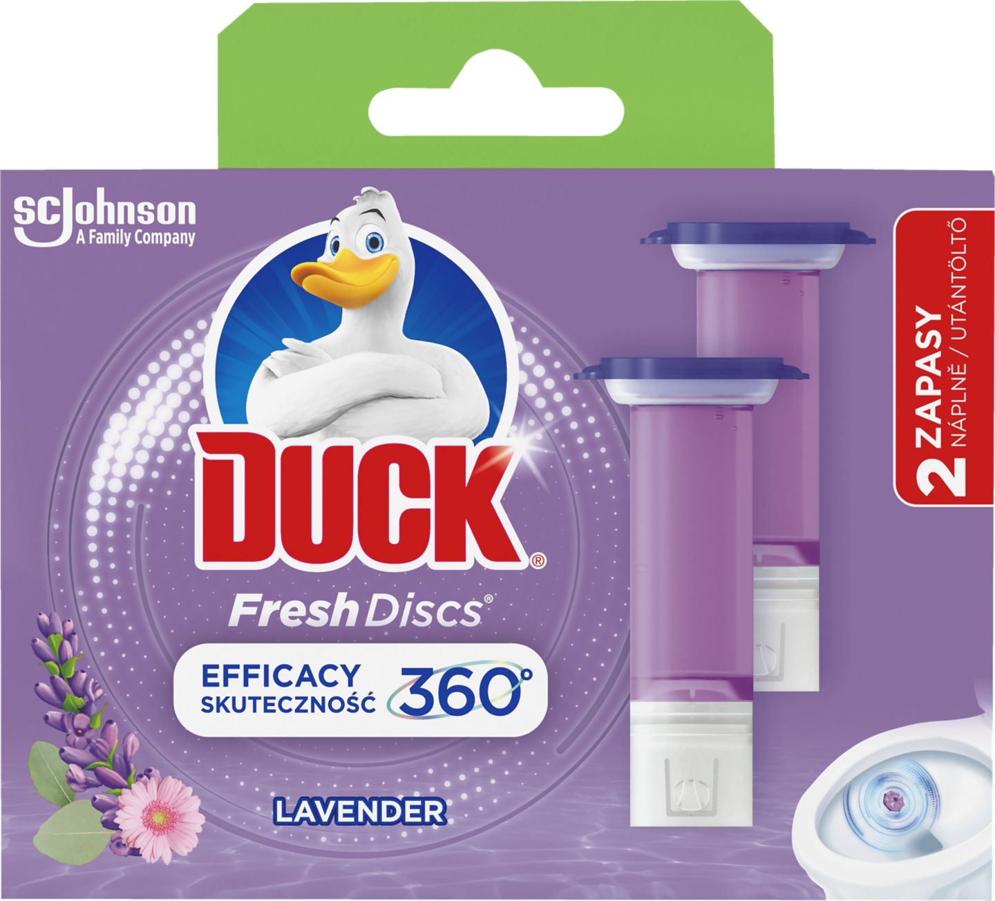 Duck Fresh Discs Duo WC čistič