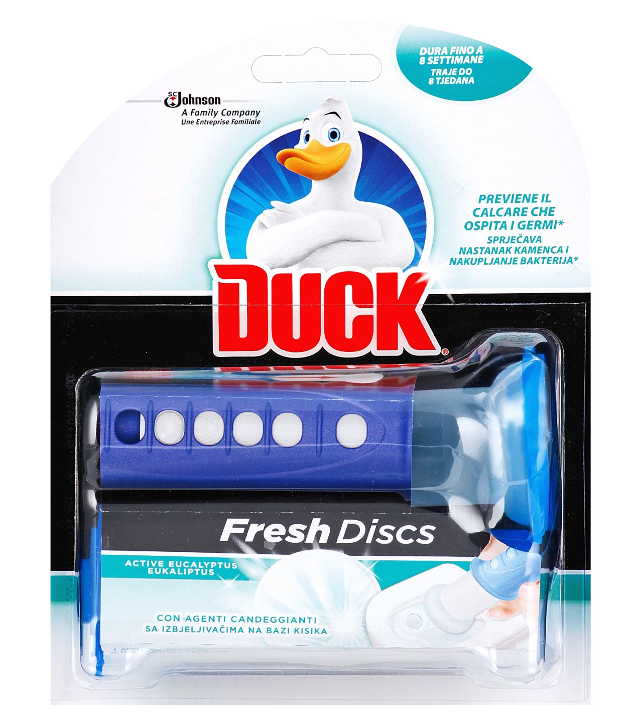 Duck Osvježivač WC školjke
MPC 2.5.2025=4,55€