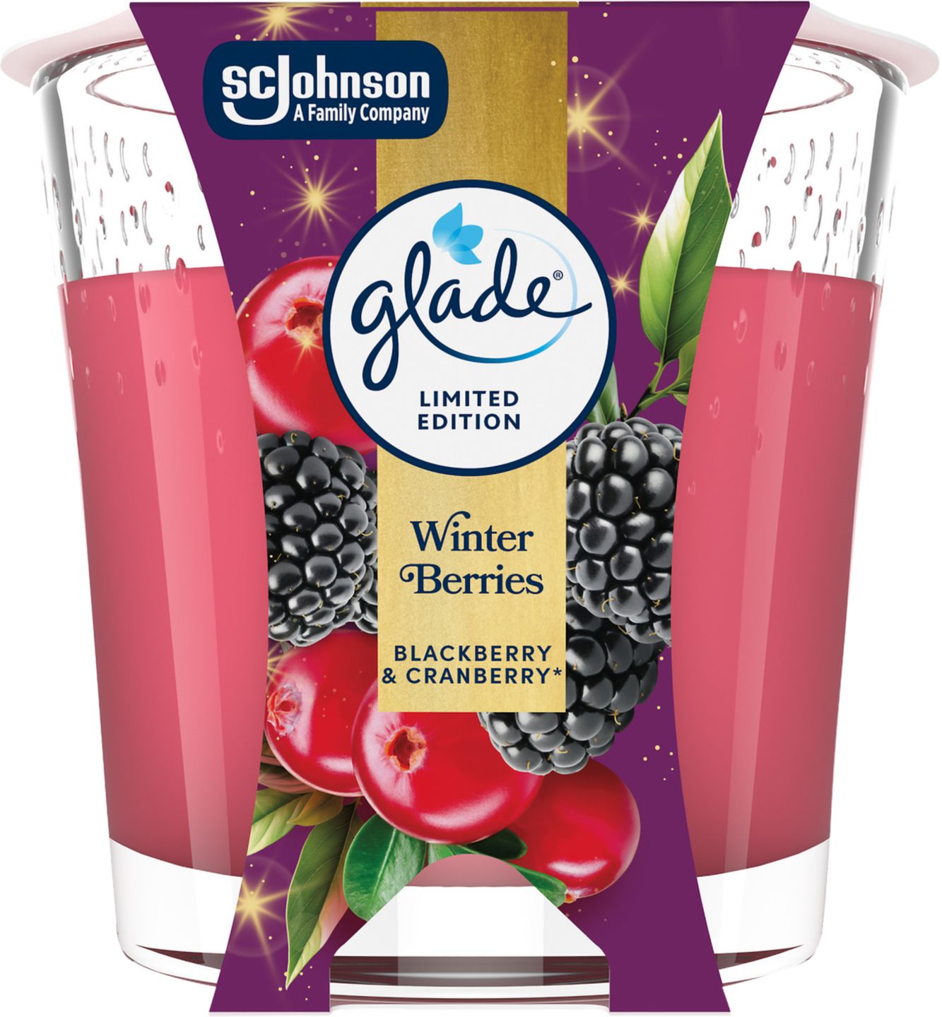 GLADE Vonná svíčka
Winter Berries