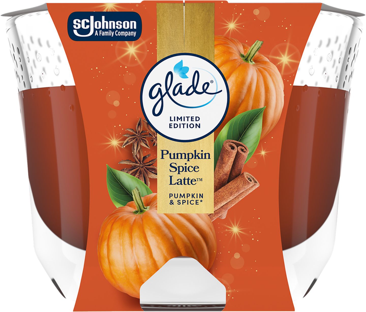 GLADE Vonná svíčka
Pumpkin Latte