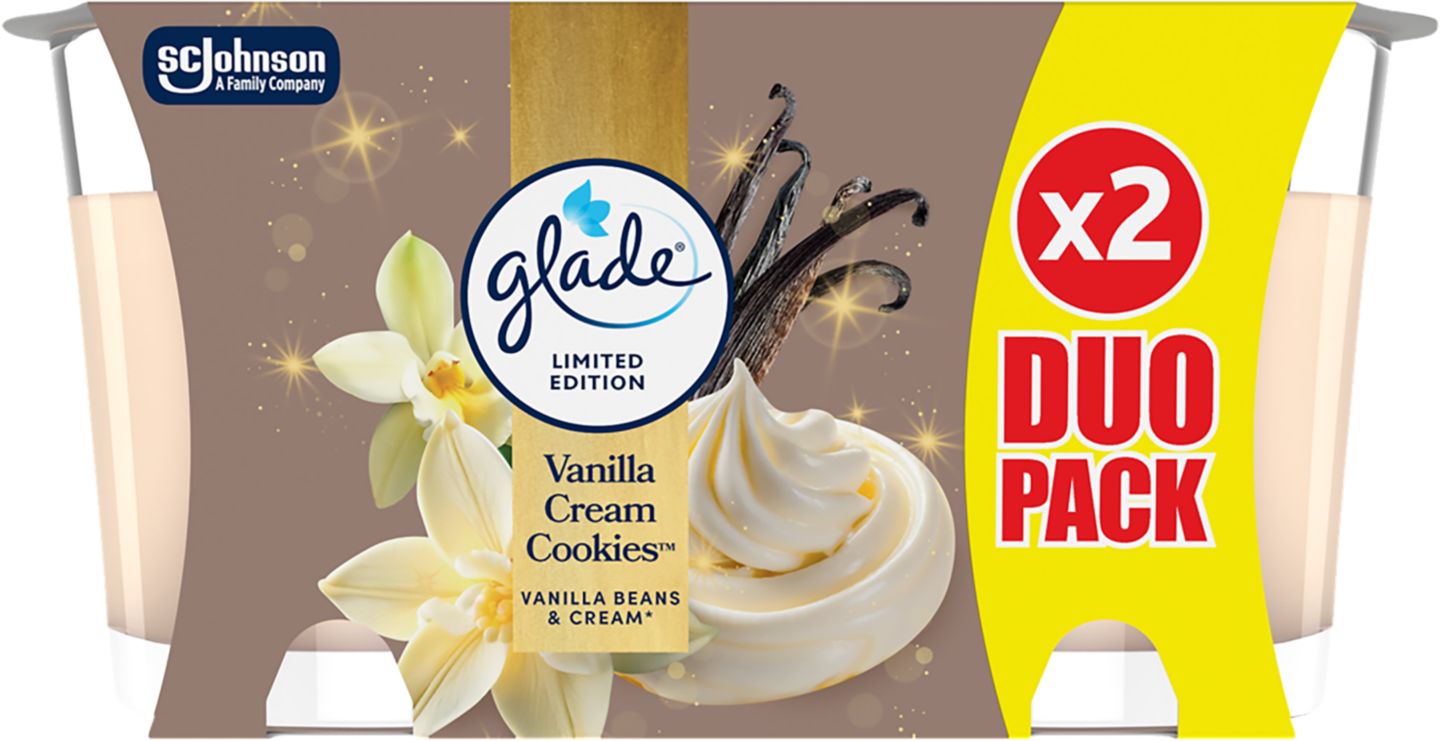 GLADE Vonná svíčka
Vanilla Cookies