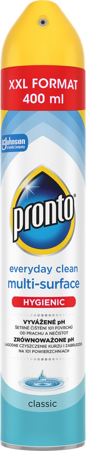 Pronto Aerosol proti prachu