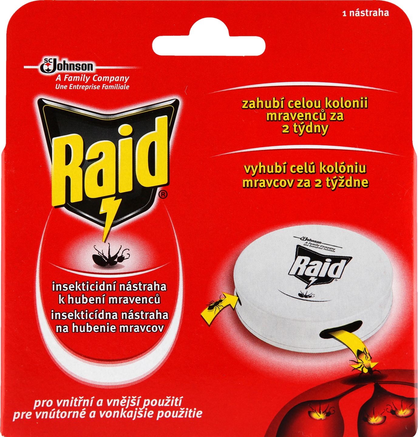 Raid Nástraha na hubenie mravcov