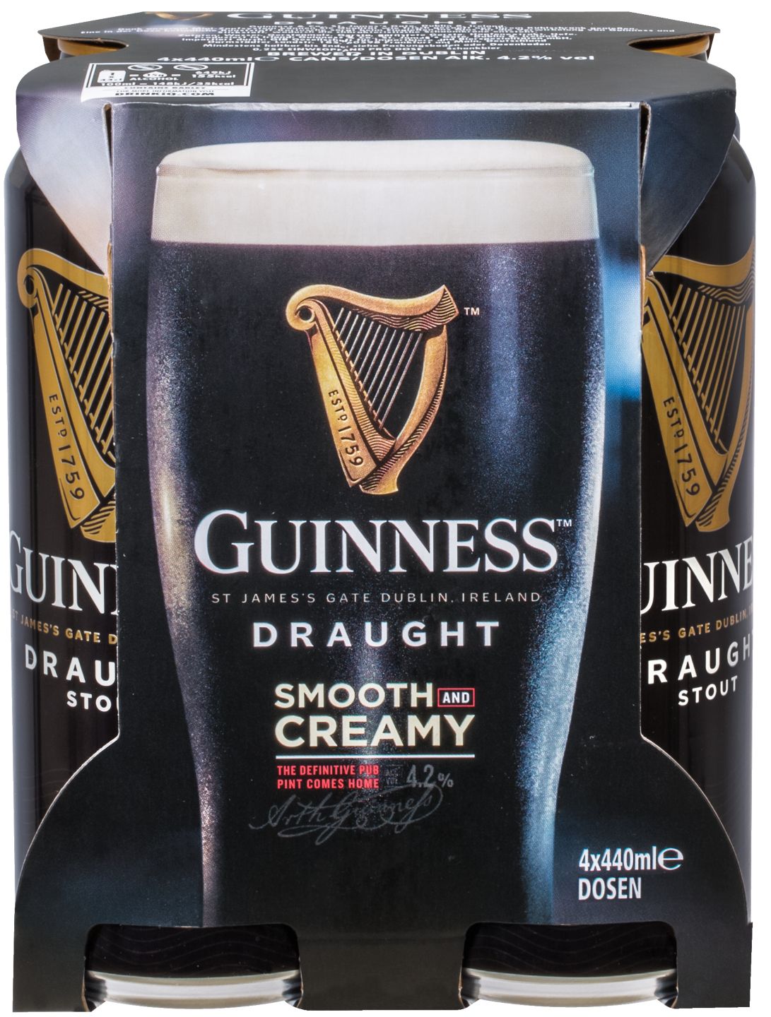 GUINNESS Draught irisches Bier