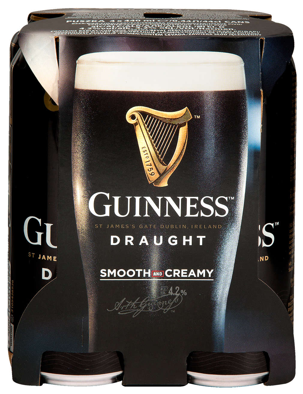Zdjęcie oferty Guinness Draught Piwo 4,2% alk.