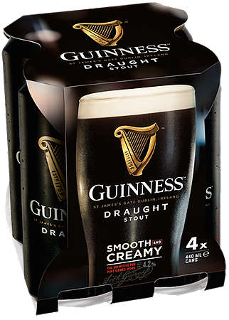 Guinness Draught Piwo 4,2% alk.