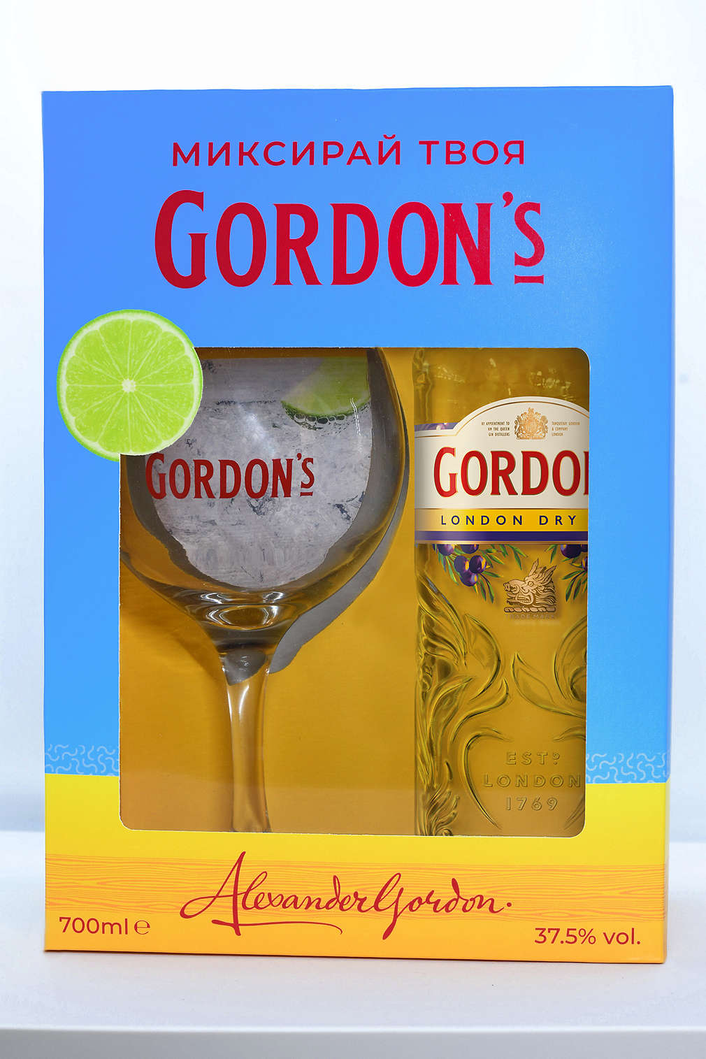 Изображение за продукта Gordon`s London Джин + чаша