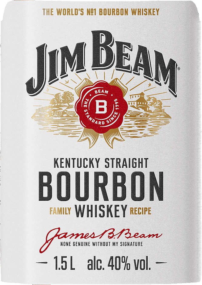 Изображение за продукта Jim Beam Бърбън уиски 40% vol