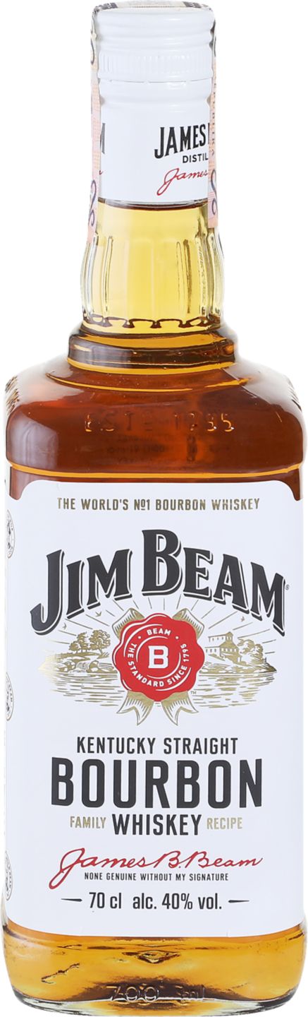 Jim Beam Bourbon whiskey
Kentucky straight
