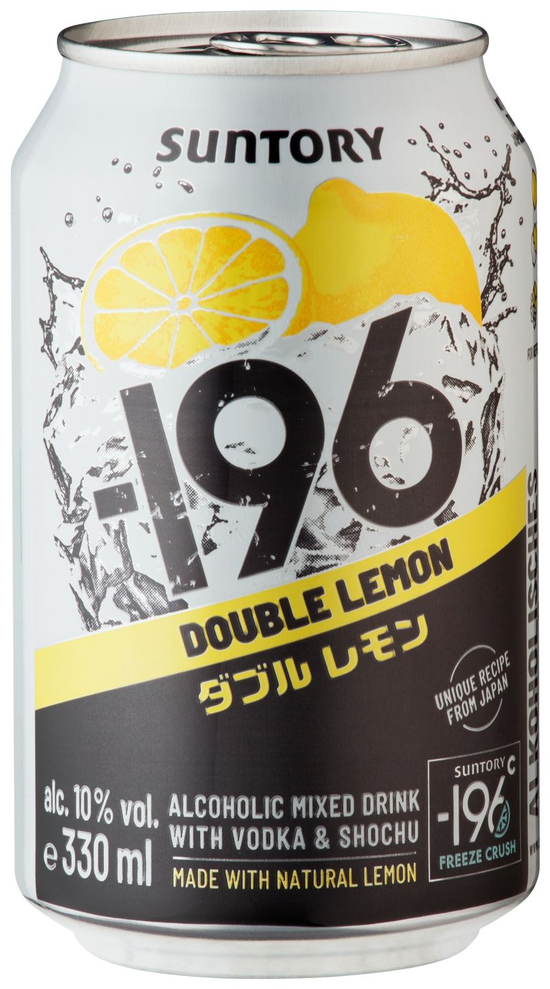 SUNTORY -196 Double Lemon oder Grapefruit
