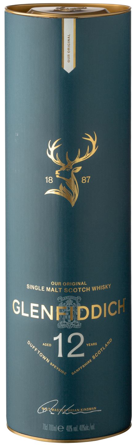 GLENFIDDICH Single Malt Scotch Whisky 12 Jahre