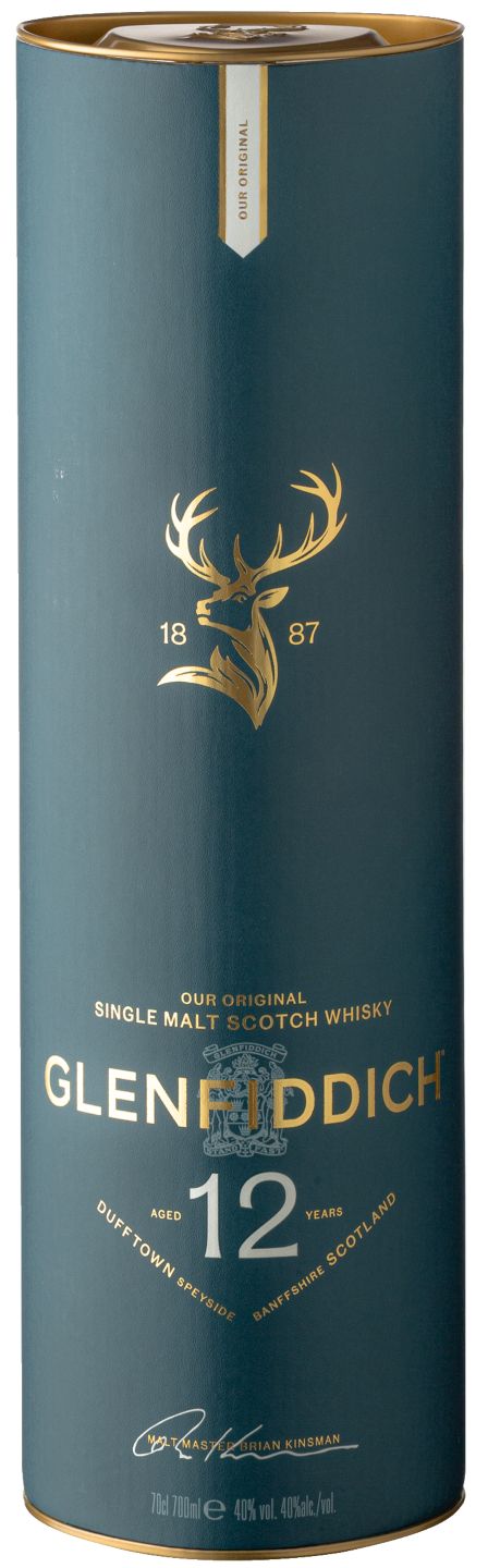GLENFIDDICH Single Malt Scotch Whisky 12 Jahre